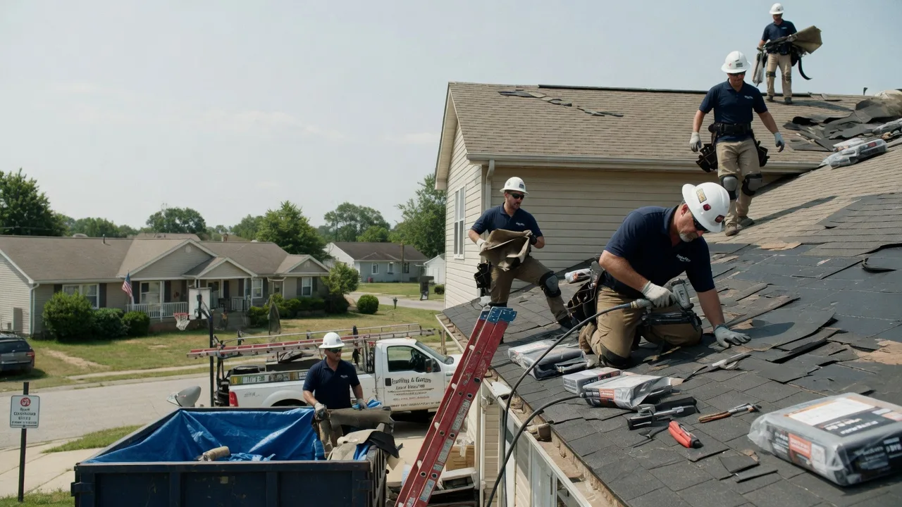 Roof Replacement in Gentryville, IN near me